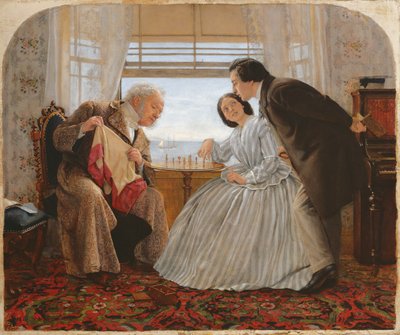 The Chess Players, 1860 by Joseph Clark